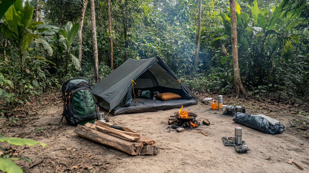 bivouac organisé