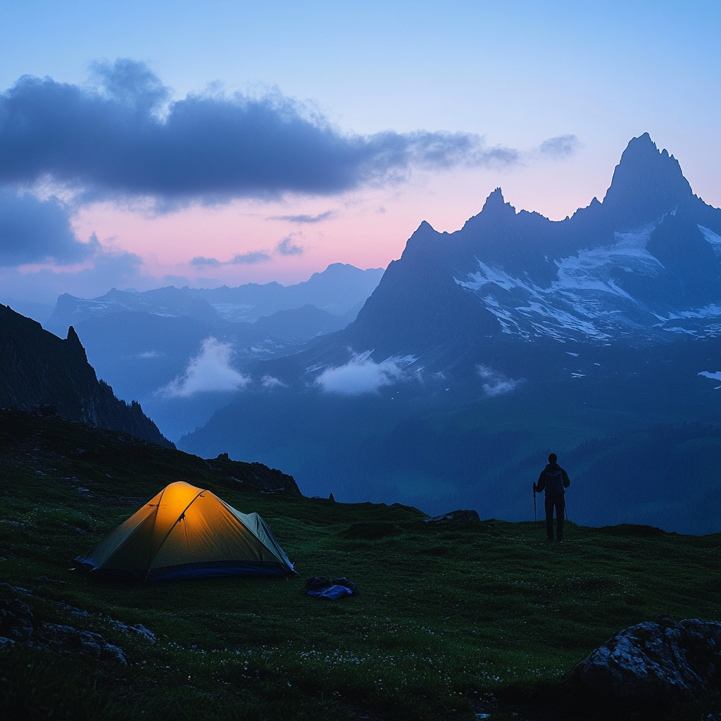 trek en montagne