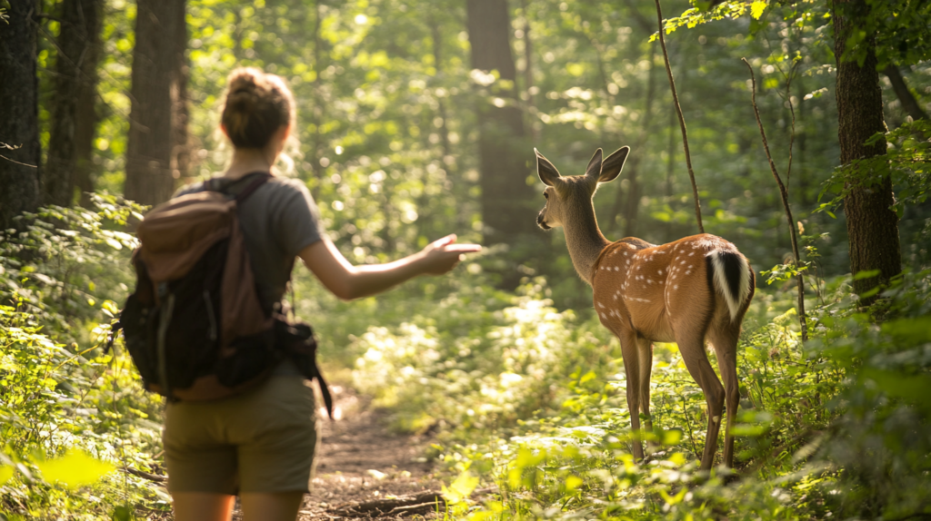 danger de la faune sauvage en randonnée