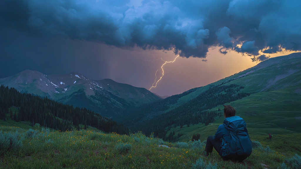 attendre que l'orage passe