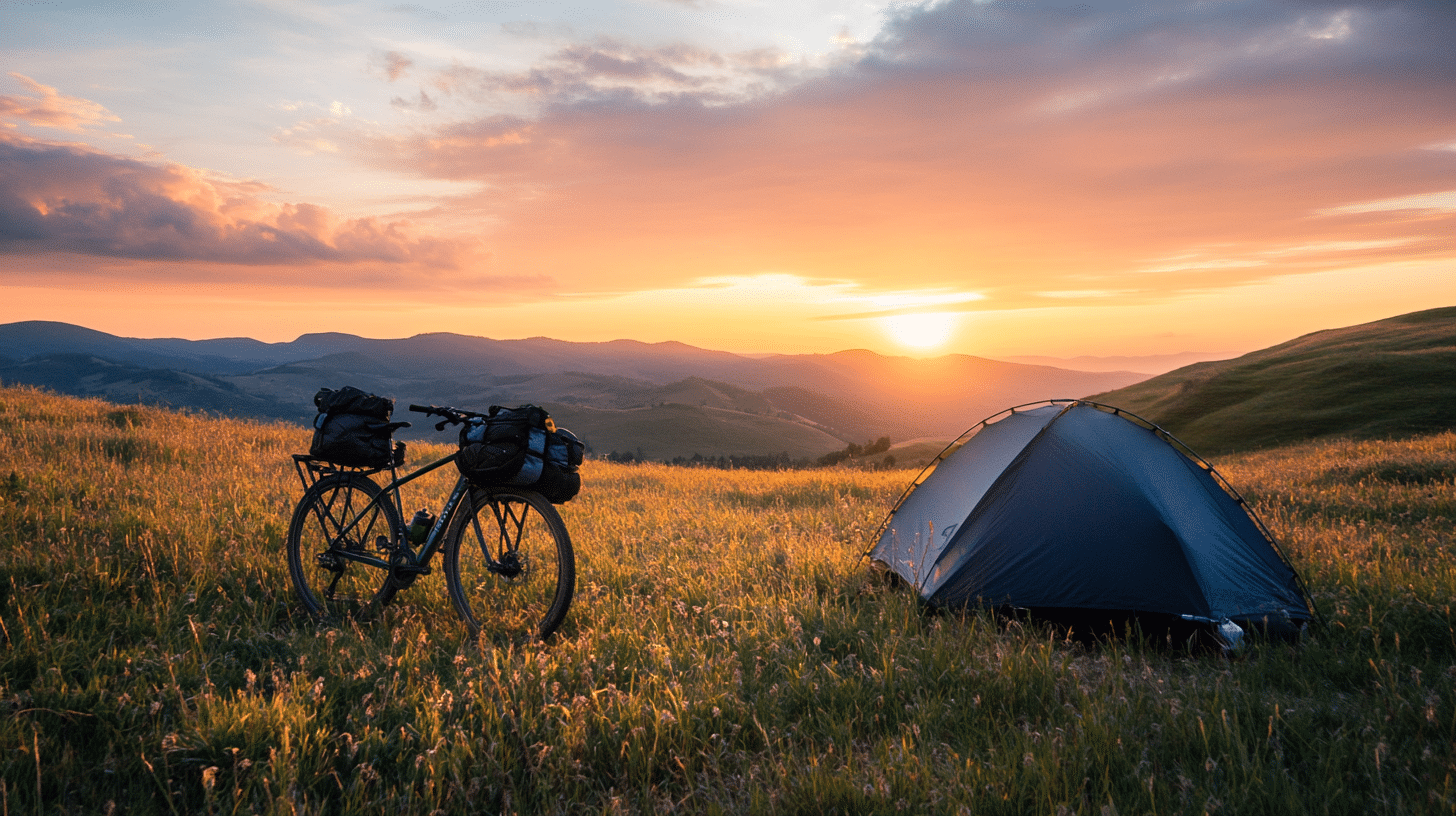 bivouac à vélo